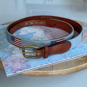 Smathers & Branson American Flag Men’s Belt size 42